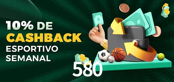 10% de bônus de cashback na 580
